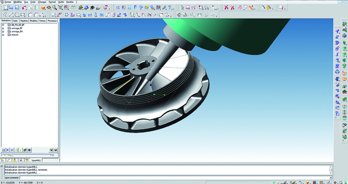 Haute précision en usinage 5 axes avec hyperMILL