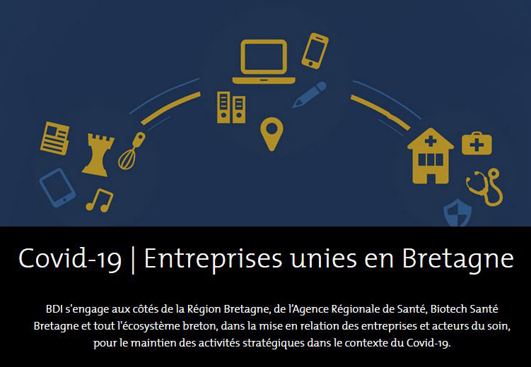 Entreprises unies en Bretagne – Covid-19