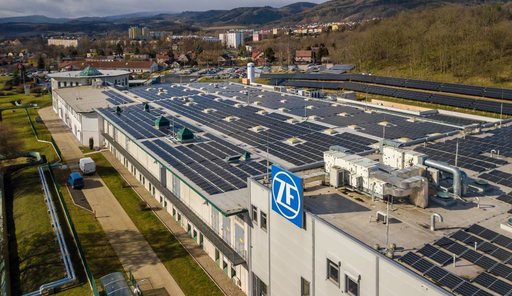 Klášterec, fer de lance de la stratégie verte de ZF