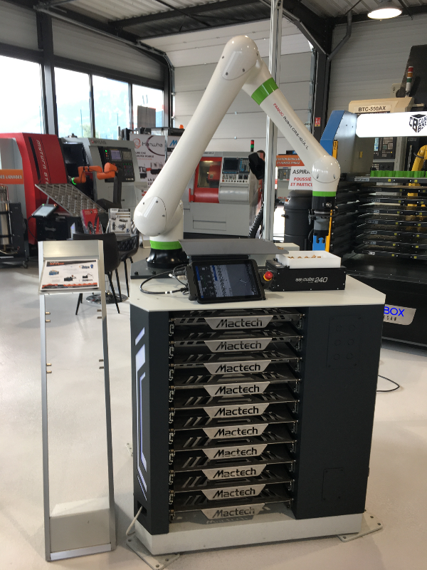 Robotisation sur mesure : dévracage 2D robotisé avec Fanuc et DH-rotics